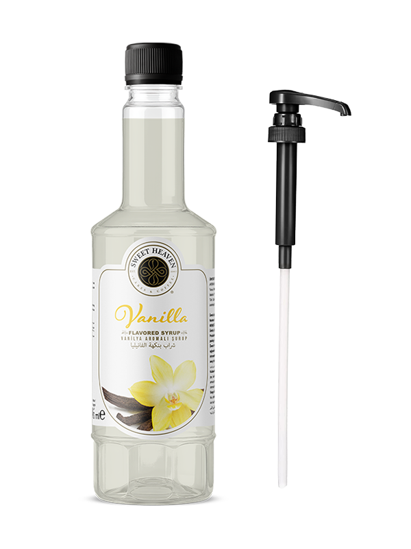 Beyaz Çikolata Kahve Şurubu 700ML  -Pompa Hediyeli