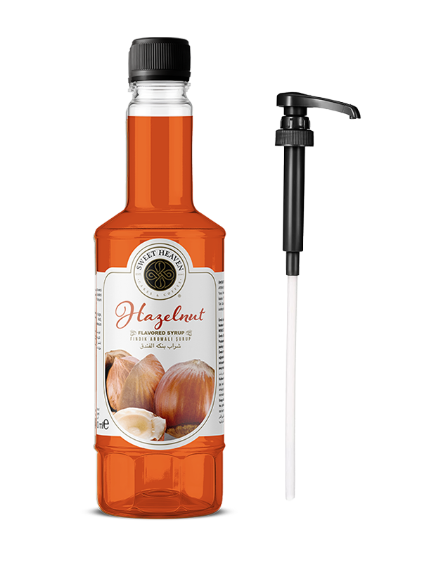Fındık Aromalı Kahve Şurubu 700ML  - Pompa Hediye